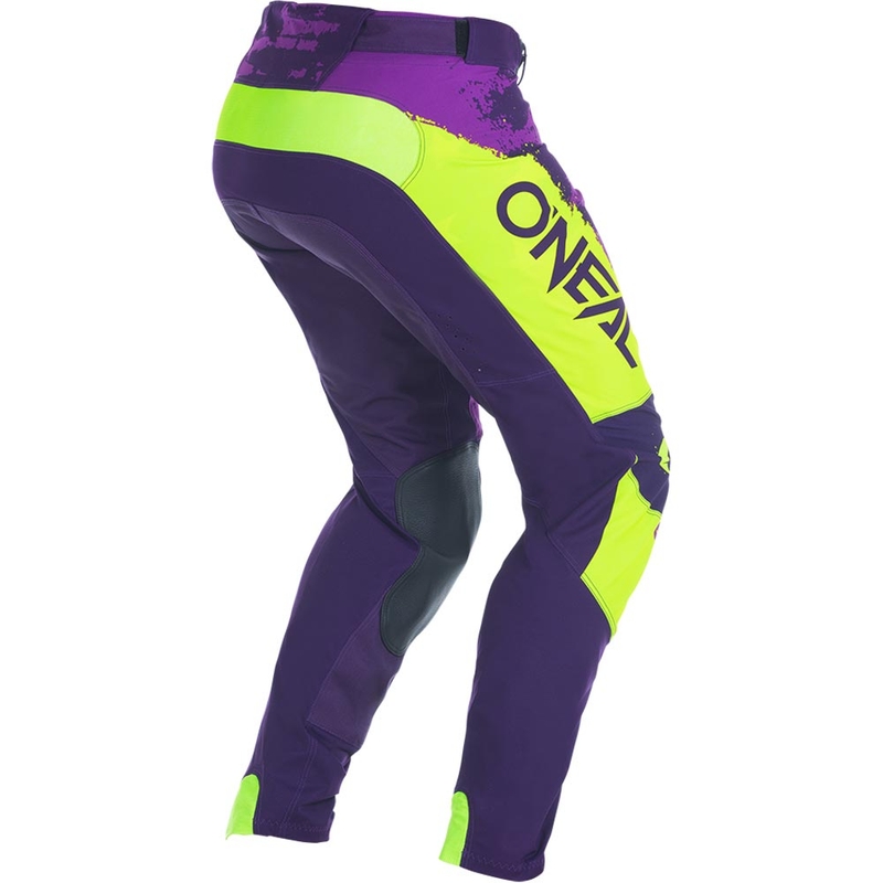 Παντελόνι motocross O'Neal Mayhem Paint μωβ-φλουορ κίτρινο