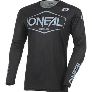 Μαύρη φανέλα motocross O'Neal Mayhem Solid