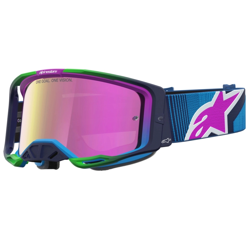 Γυαλιά motocross Alpinestars Vision 8 Maven μπλε-μωβ