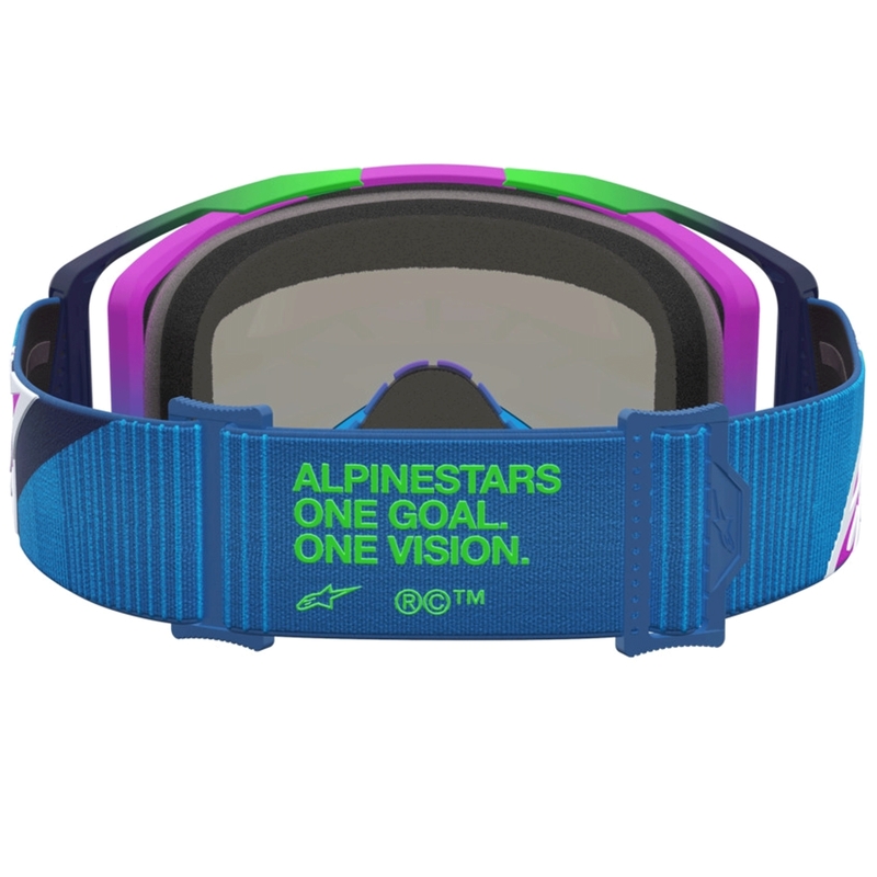 Γυαλιά motocross Alpinestars Vision 8 Maven μπλε-μωβ
