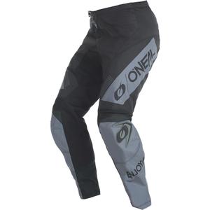 Παντελόνι motocross O'Neal Element Racewear μαύρο-γκρι