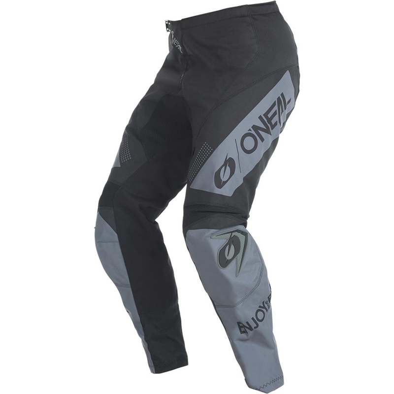 Παντελόνι motocross O'Neal Element Racewear μαύρο-γκρι
