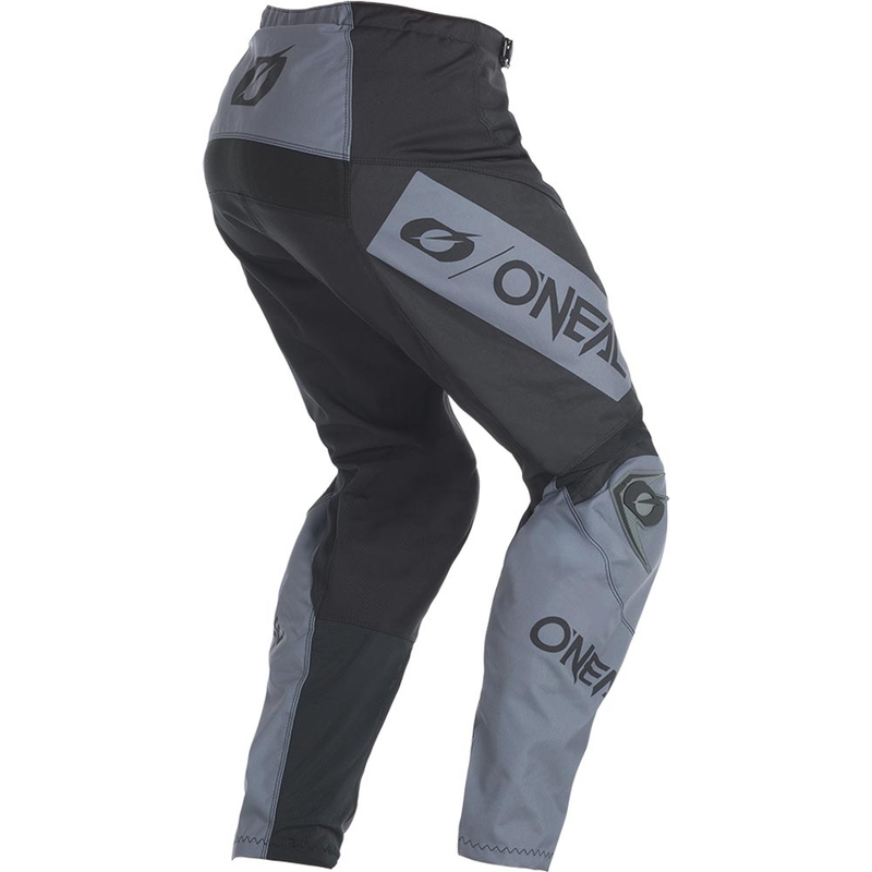 Παντελόνι motocross O'Neal Element Racewear μαύρο-γκρι