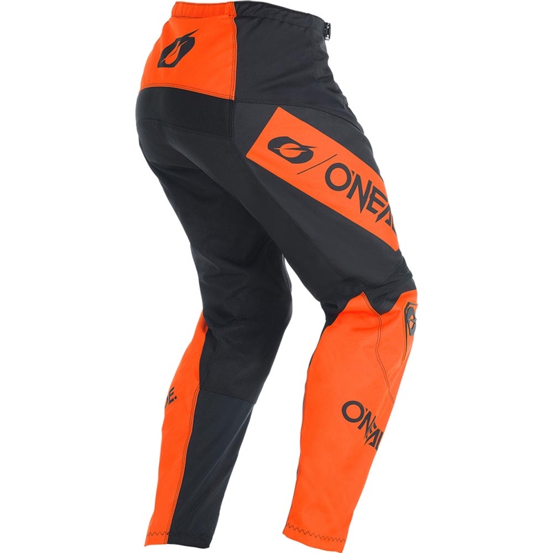 Παντελόνι motocross O'Neal Element Racewear μαύρο-πορτοκαλί