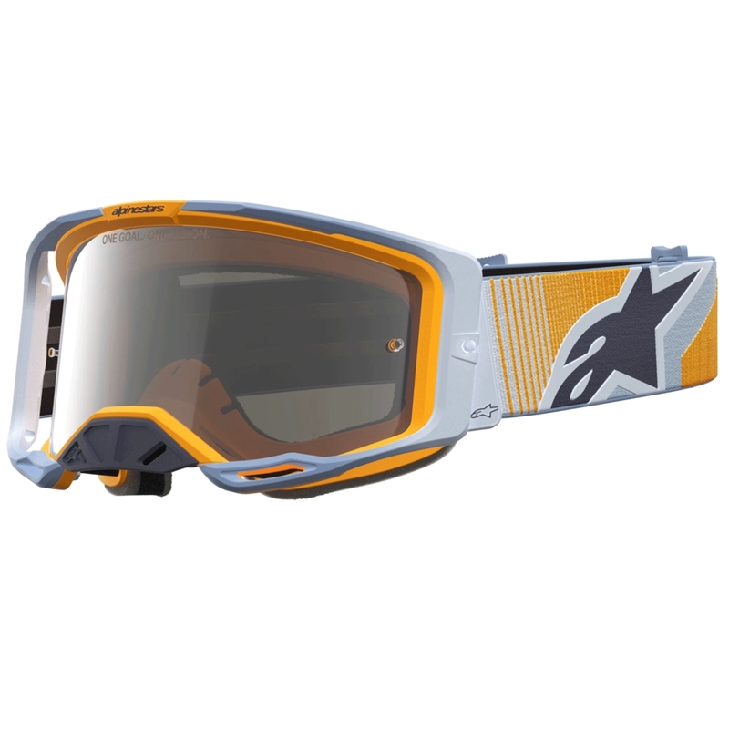 Γυαλιά motocross Alpinestars Vision 8 Maven μπλε-πορτοκαλί
