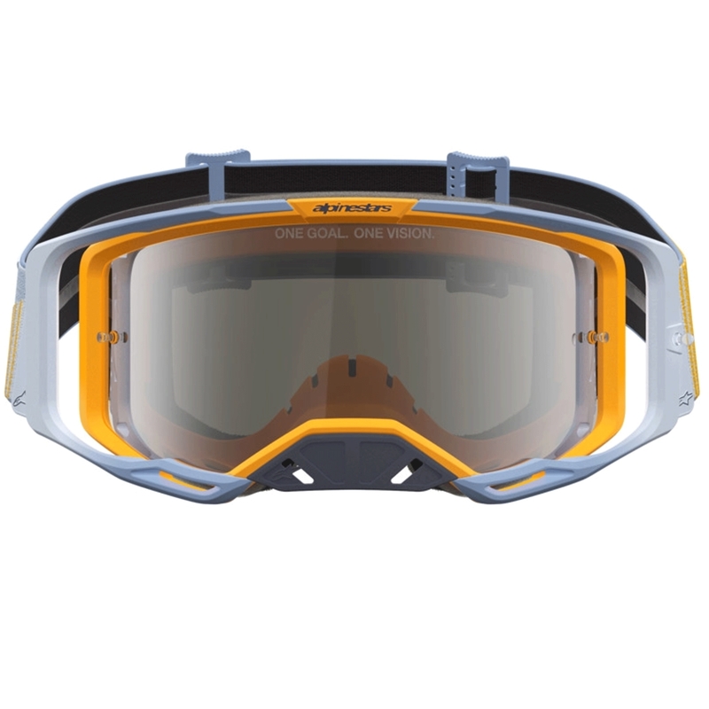 Γυαλιά motocross Alpinestars Vision 8 Maven μπλε-πορτοκαλί