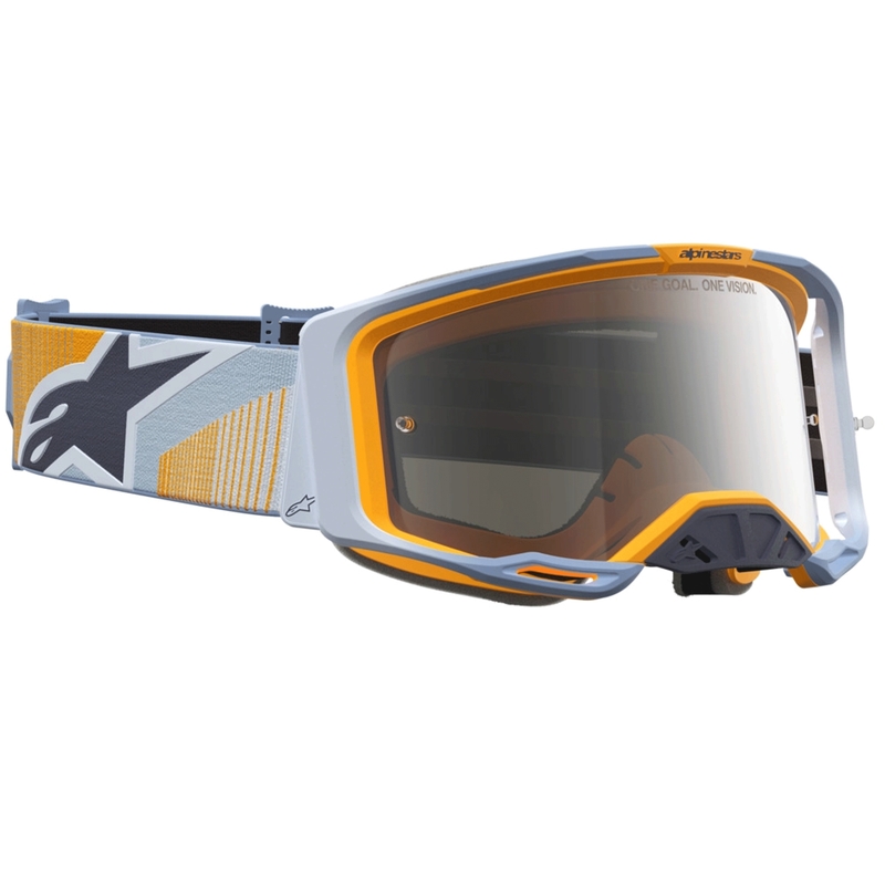 Γυαλιά motocross Alpinestars Vision 8 Maven μπλε-πορτοκαλί