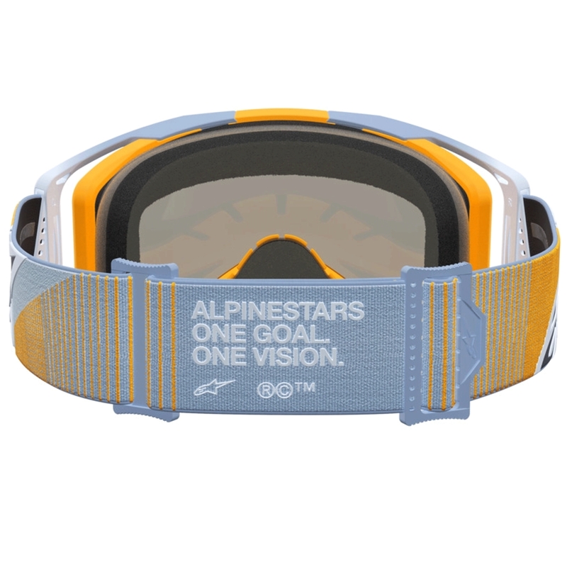 Γυαλιά motocross Alpinestars Vision 8 Maven μπλε-πορτοκαλί