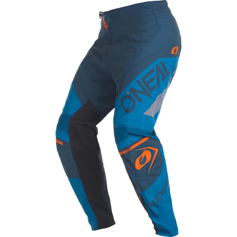 Παντελόνι motocross O'Neal Element Factor μπλε-πορτοκαλί