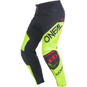 Παντελόνι Motocross O'Neal Element Factor Μαύρο-Νέον Κίτρινο