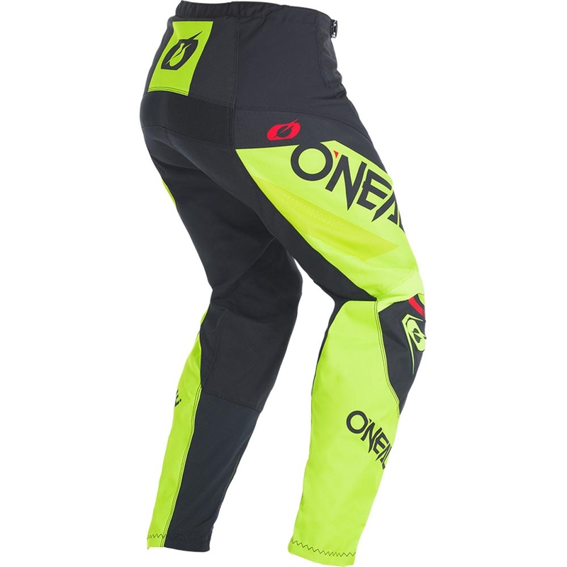 Παντελόνι Motocross O'Neal Element Factor Μαύρο-Νέον Κίτρινο