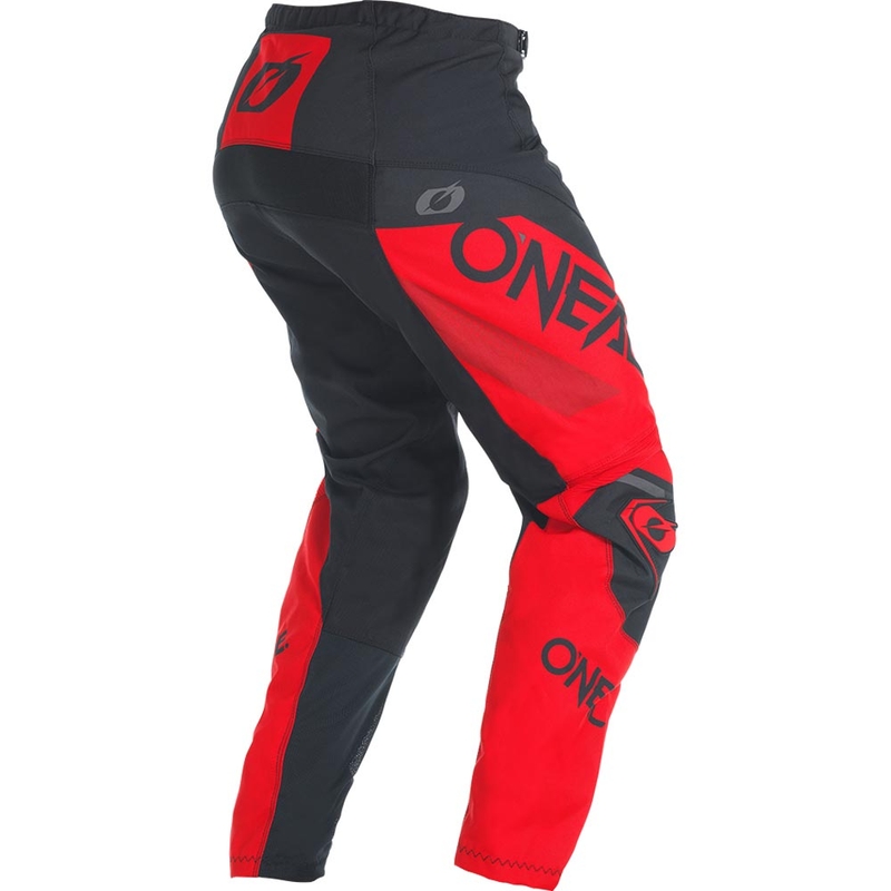 Παντελόνι motocross O'Neal Element Factor μαύρο-κόκκινο