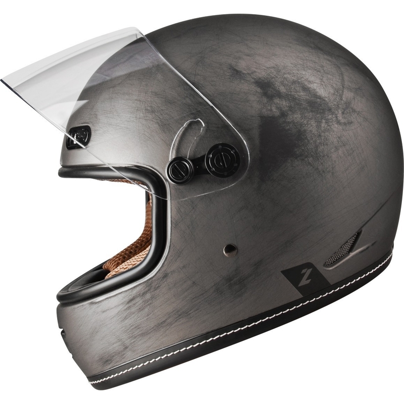 Ακέραιο κράνος μοτοσικλέτας Lazer Oroshi Cafe Racer μαύρο-καφέ προσφορά