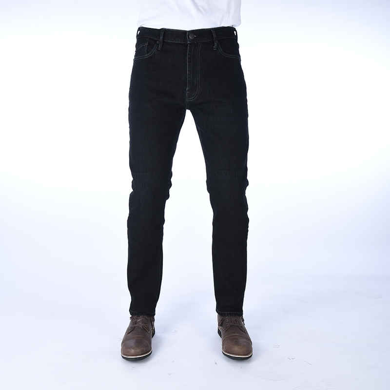 Jeansy na motorku Oxford Original Approved Slim Fit černé