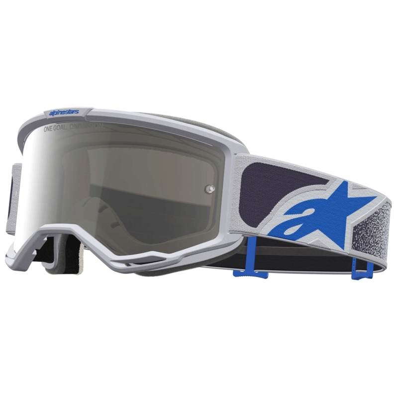 Γυαλιά Alpinestars Vision 5 Drag motocross ανοιχτό μωβ-μπλε