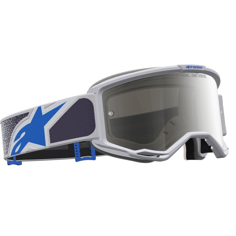 Γυαλιά Alpinestars Vision 5 Drag motocross ανοιχτό μωβ-μπλε