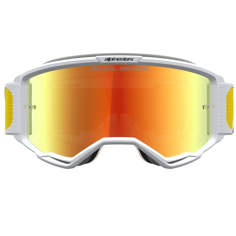 Γυαλιά Alpinestars Vision 5 Drag motocross πορτοκαλί-κόκκινα