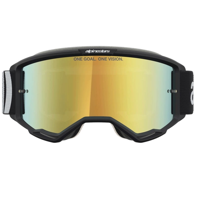 Γυαλιά motocross Alpinestars Vision 5 Hone ασπρόμαυρα
