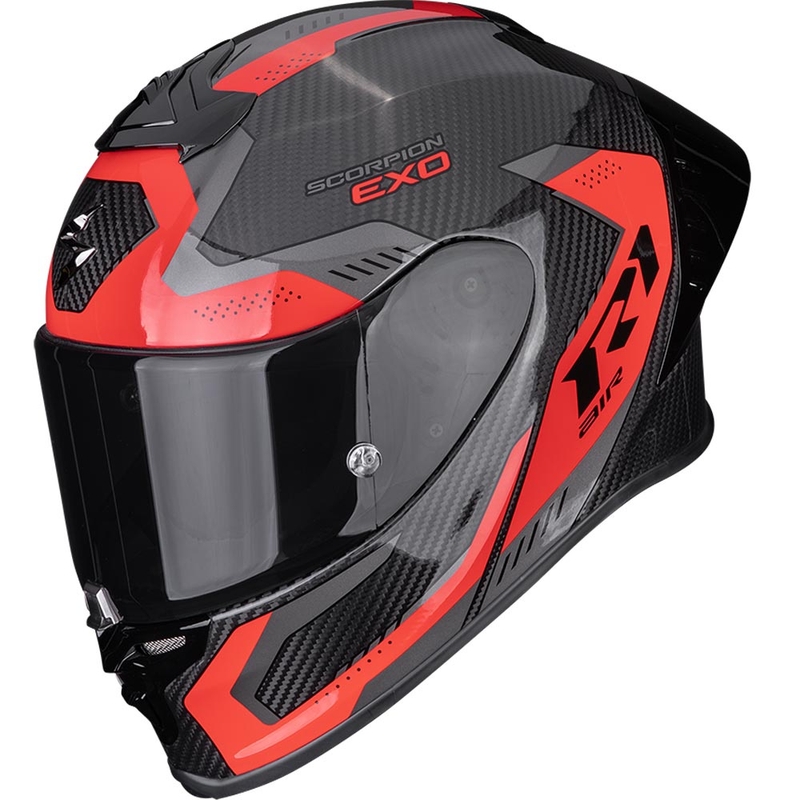 Κράνος μοτοσικλέτας Scorpion EXO-R1 EVO II Air Propel full face μαύρο-κόκκινο
