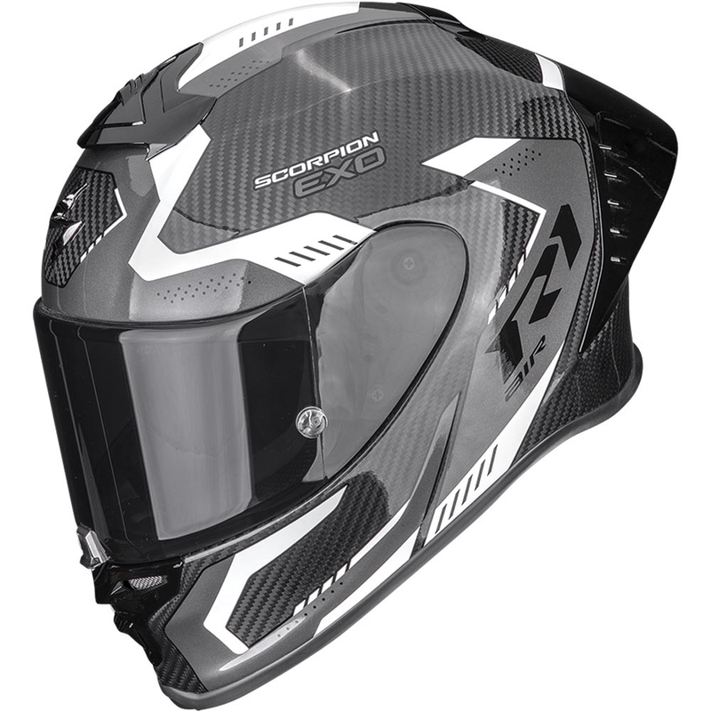 Κράνος μοτοσικλέτας Scorpion EXO-R1 EVO II Air Propel full face, μαύρο-άσπρο