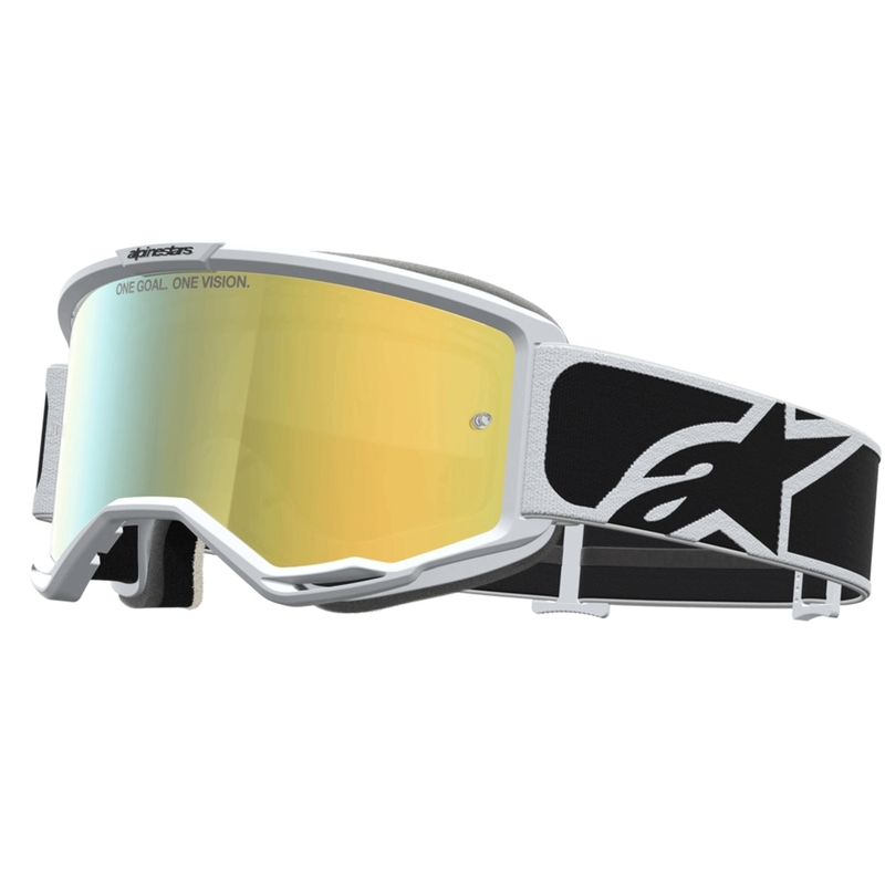 Γυαλιά motocross Alpinestars Vision 5 Rora ασπρόμαυρα