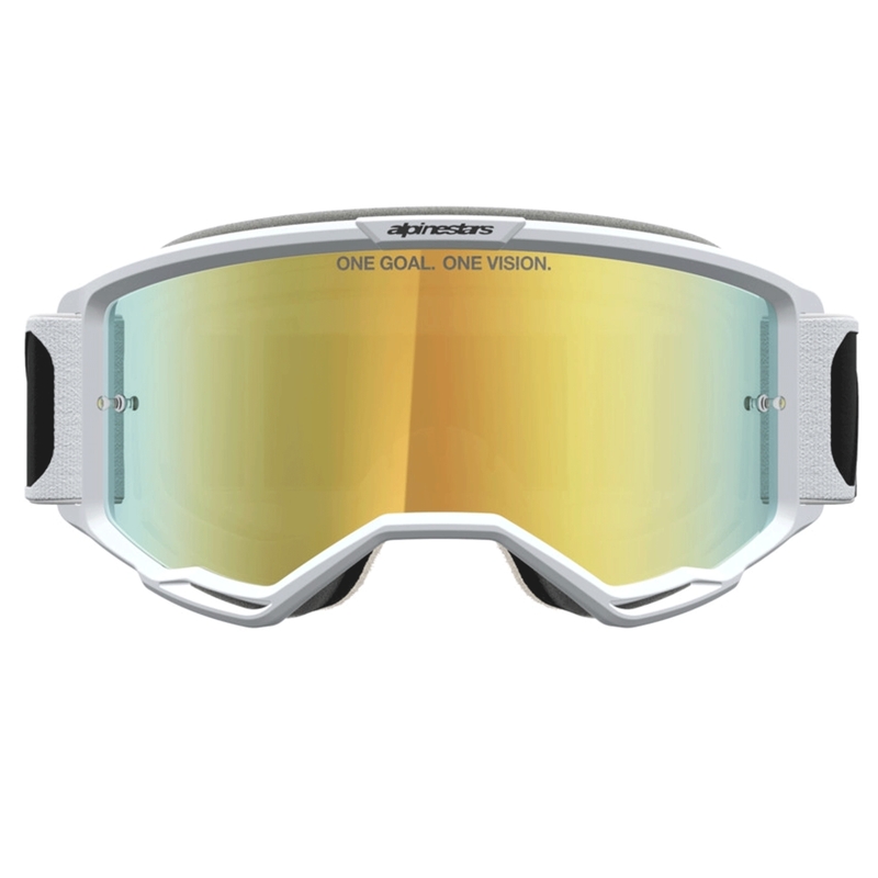 Γυαλιά motocross Alpinestars Vision 5 Rora ασπρόμαυρα