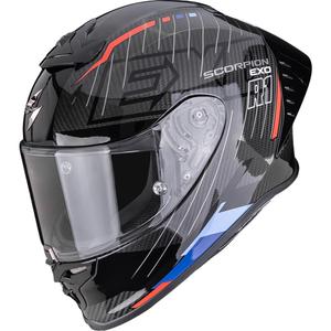 Κράνος μοτοσικλέτας Scorpion EXO-R1 EVO II Air Surge full-face μαύρο-μπλε-κόκκινο