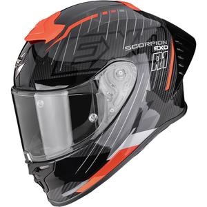 Κράνος μοτοσικλέτας Scorpion EXO-R1 EVO II Air Surge full-face μαύρο-κόκκινο