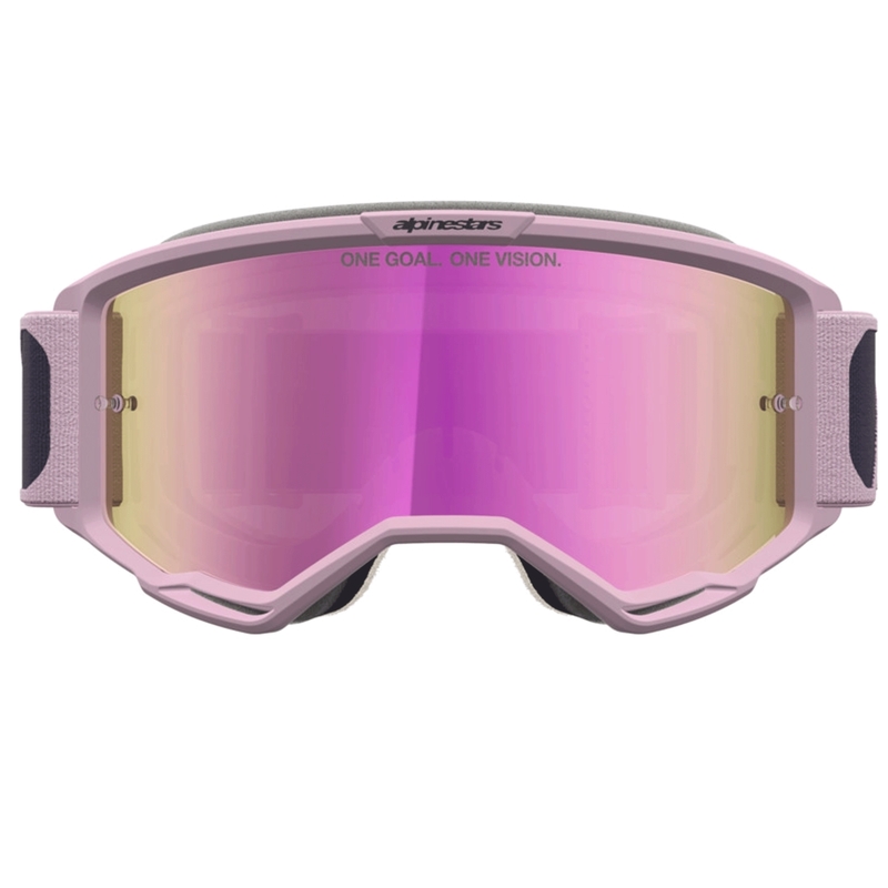 Γυαλιά motocross Alpinestars Vision 5 Rora σκούρα γκρι-ροζ