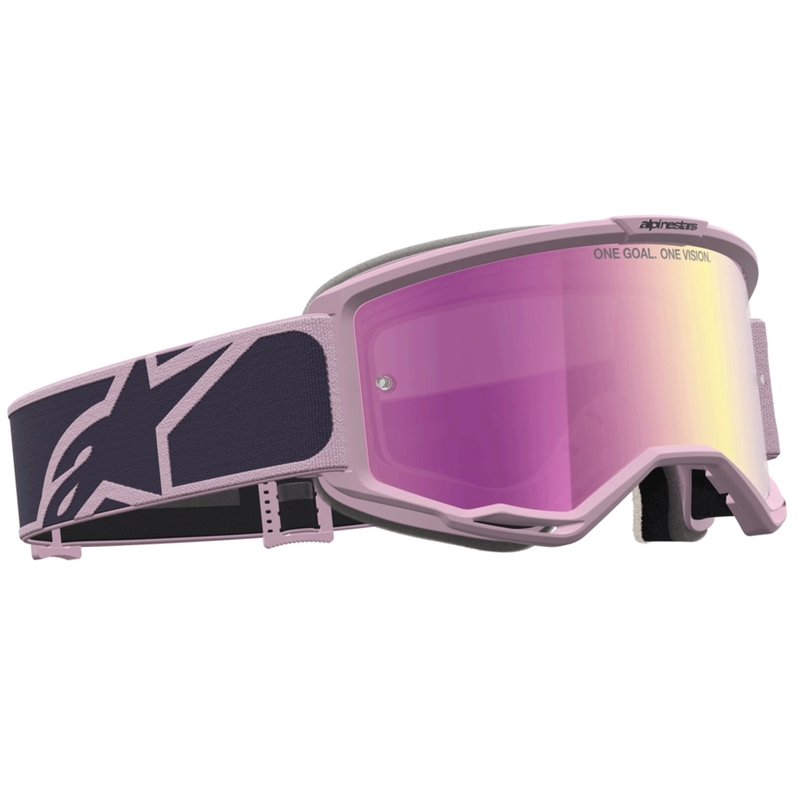Γυαλιά motocross Alpinestars Vision 5 Rora σκούρα γκρι-ροζ