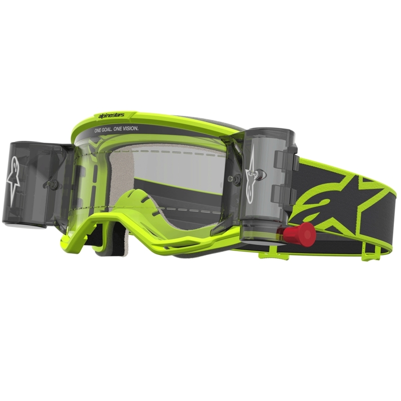 Γυαλιά Alpinestars Vision 5 Rora Roll-Off Motocross Fluo Κίτρινα-Μαύρα