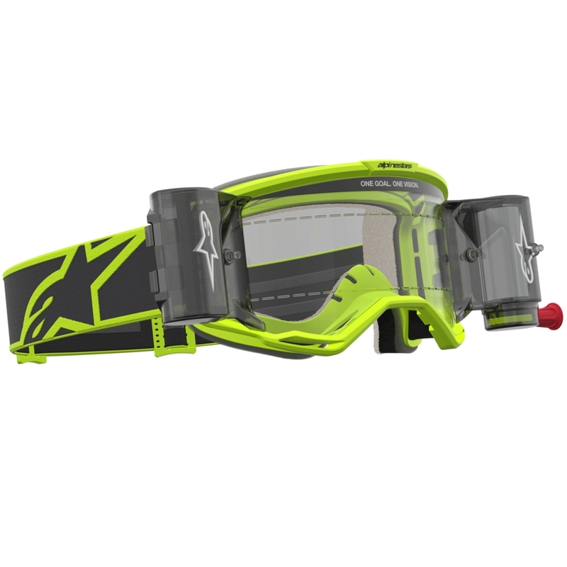 Γυαλιά Alpinestars Vision 5 Rora Roll-Off Motocross Fluo Κίτρινα-Μαύρα