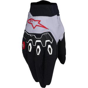 Γάντια motocross Alpinestars Full Bore V2 ανοιχτό λιλά-μαύρο-κόκκινο