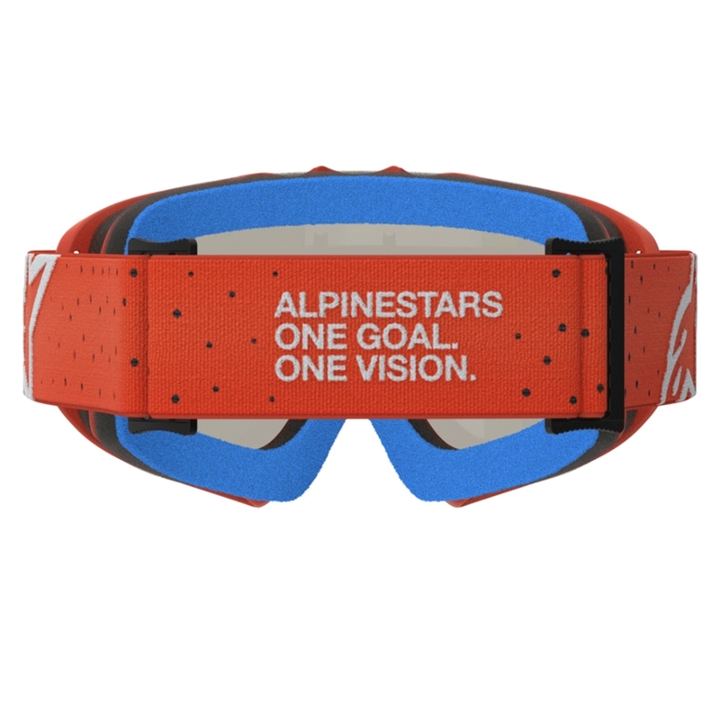 Παιδικά γυαλιά motocross Alpinestars Vision Youth Vesta πορτοκαλί-ασημί
