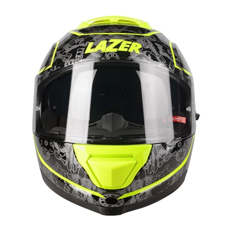 Lazer Rafale SR $13 Πρωτότυπο μαύρο-γκρι-γκρι-κίτρινο κράνος μοτοσικλέτας προσφορά