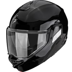 Κράνος μοτοσικλέτας Scorpion EXO-TECH II, μαύρο, με αναδιπλούμενο κάλυμμα