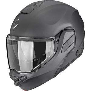 Κράνος μοτοσικλέτας Scorpion EXO-TECH II, ματ ανθρακί, συμπαγές, αναδιπλούμενο