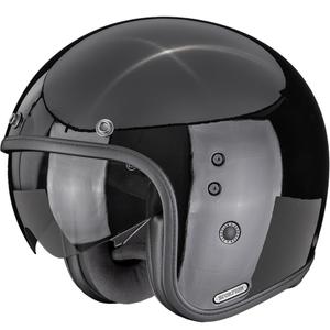 Κράνος μοτοσικλέτας Scorpion Belfast II Solid Open Face Μαύρο