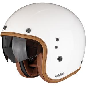Κράνος μοτοσικλέτας Scorpion Belfast II Luxe Open Face σε κρεμ χρώμα