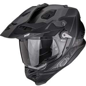 Κράνος Enduro Scorpion ADF-9000 Air Summit ματ μαύρο-ασημί