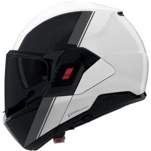 Κράνος μοτοσικλέτας Nolan N120-1 Verniciatura Speciale 356 γυαλιστερό περλέ-μαύρο-γκρι