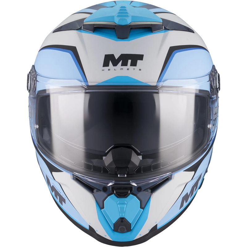Κράνος μοτοσικλέτας full-face MT Thunder 4 R SV Wind Tunnel C7 ματ μπλε-γκρι