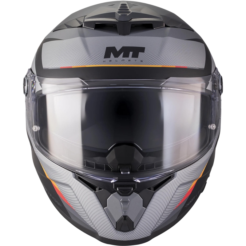Κράνος μοτοσικλέτας full-face MT Thunder 4 R SV Highway B5 ματ γκρι-μαύρο