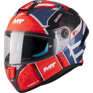 Κράνος μοτοσικλέτας full face MT Targo S Danish_26_Season C5 κόκκινο-μπλε-γκρι