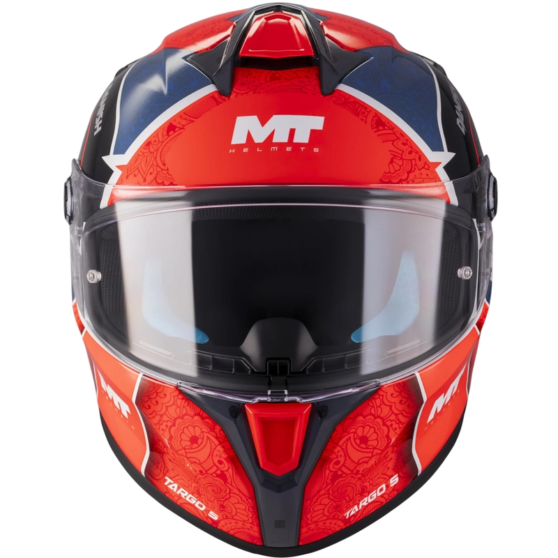 Κράνος μοτοσικλέτας full face MT Targo S Danish_26_Season C5 κόκκινο-μπλε-γκρι