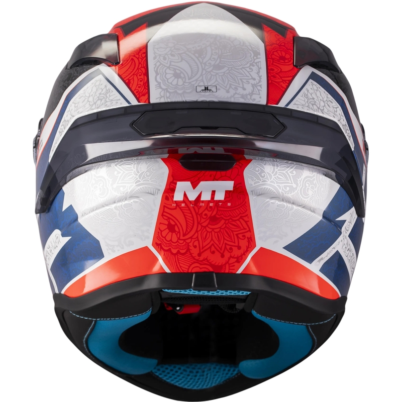 Κράνος μοτοσικλέτας full face MT Targo S Danish_26_Season C5 κόκκινο-μπλε-γκρι