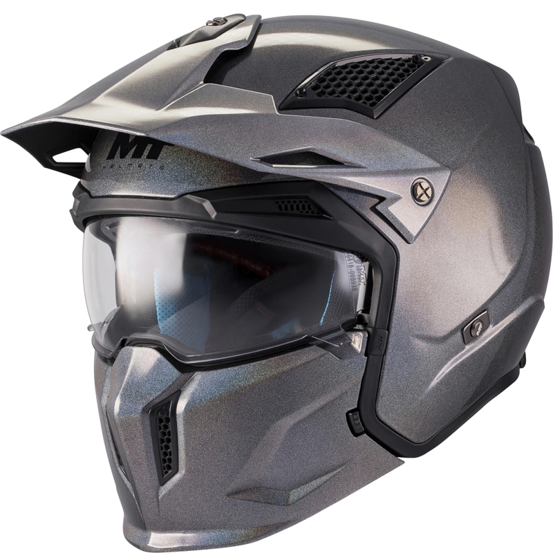Κράνος μοτοσικλέτας MT Streetfighter SV S Special Pure T2 γυαλιστερό πολύχρωμο