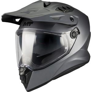Κράνος μοτοσικλέτας Enduro MT Track SV Pure A2 ματ γκρι