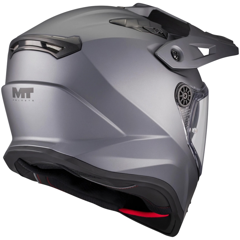 Κράνος μοτοσικλέτας Enduro MT Track SV Pure A2 ματ γκρι