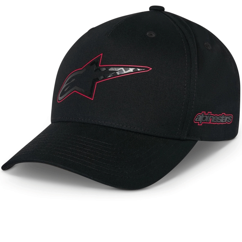 Καπέλο Alpinestars από ανθρακονήματα σε μαύρο χρώμα